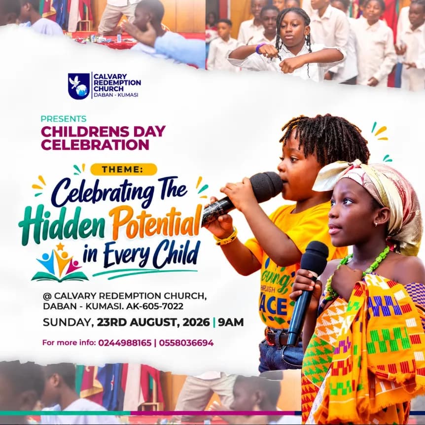 Children's Day Celebration flyer